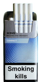 ORIGINAL. King strato compact blue! (Кинг страто компакт синий) ( Duty free) 0